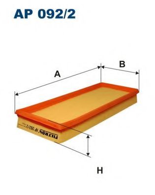 Воздушный фильтр FILTRON AP092/2