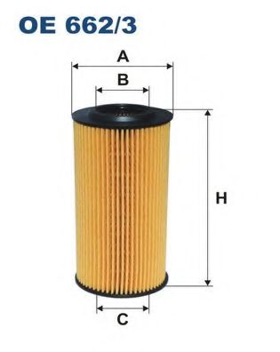 Масляный фильтр FILTRON OE662/3