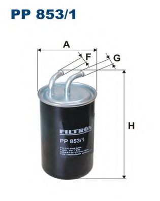 Топливный фильтр FILTRON PP853/1
