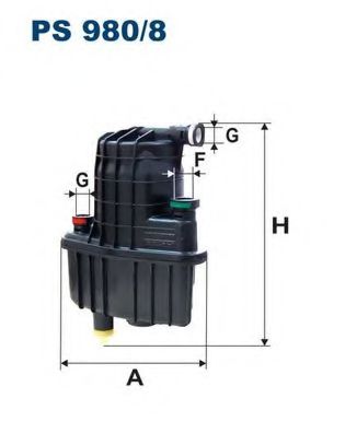 Топливный фильтр FILTRON PS980/8