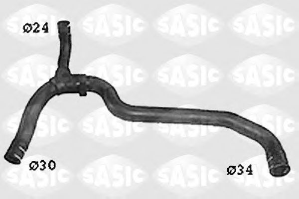 Шланг радиатора SASIC SWH0299