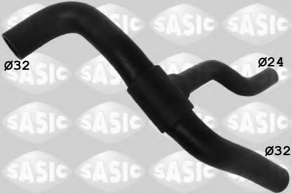 Шланг радиатора SASIC 3406095