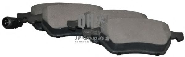Комплект тормозных колодок, дисковый тормоз JP GROUP 1163605219
