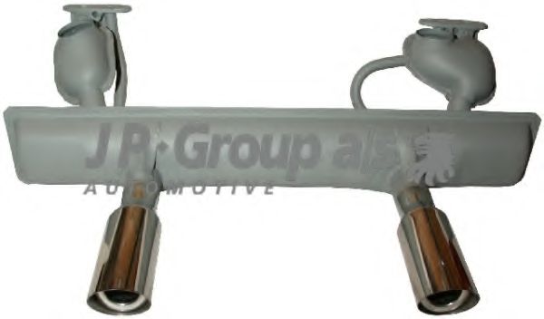 Глушитель для спортивного автомобиля JP GROUP 8120800700