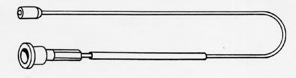 Трос, стояночная тормозная система KAWE OP02182