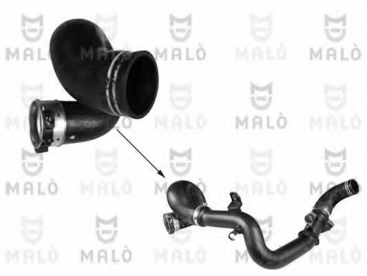 Рукав воздухозаборника, воздушный фильтр MALÒ 73355A