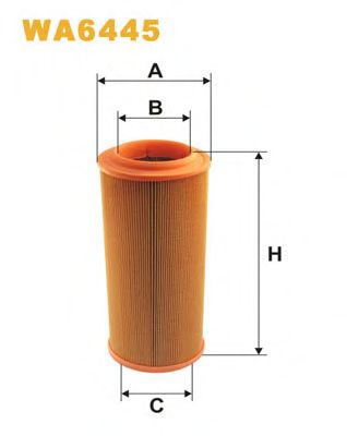 Воздушный фильтр WIX FILTERS WA6445
