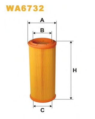 Воздушный фильтр WIX FILTERS WA6732