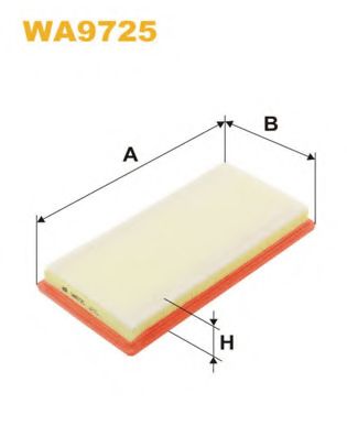 Воздушный фильтр WIX FILTERS WA9725