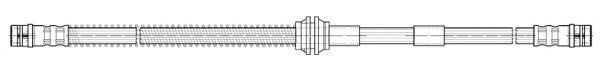 Тормозной шланг CEF 512599