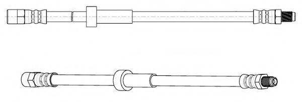 Тормозной шланг CEF 512779