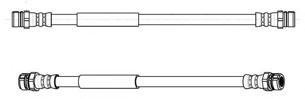 Тормозной шланг CEF 512977