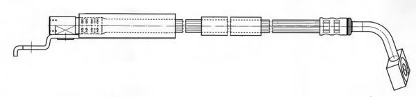 Тормозной шланг CEF 513157