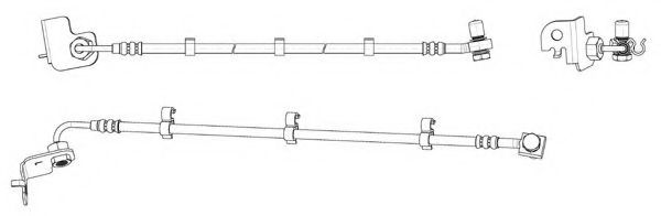 Тормозной шланг CEF 518306