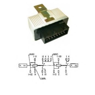 Реле, топливный насос HOFFER 7240113