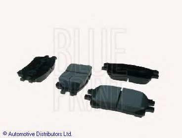 Комплект тормозных колодок, дисковый тормоз BLUE PRINT ADT342157