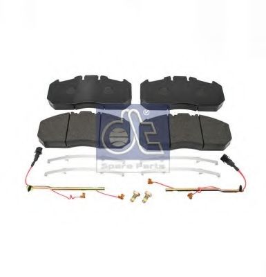 Комплект тормозных колодок, дисковый тормоз DT 29131