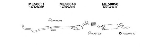 Система выпуска ОГ VENEPORTE 500147