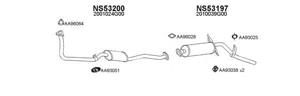 Система выпуска ОГ VENEPORTE 530005