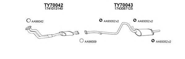 Система выпуска ОГ VENEPORTE 700072