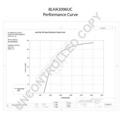 Генератор PRESTOLITE ELECTRIC 8LHA3096UC
