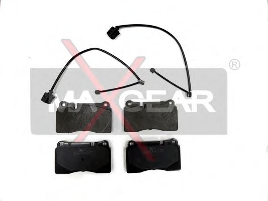 Комплект тормозных колодок, дисковый тормоз MAXGEAR 19-0567