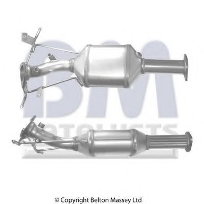 Сажевый / частичный фильтр, система выхлопа ОГ BM CATALYSTS BM11090
