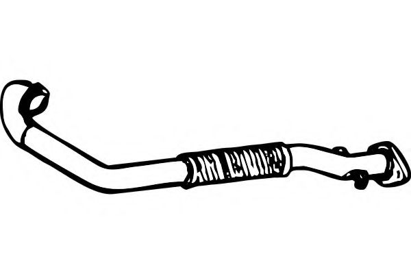 Труба выхлопного газа FENNO P5411