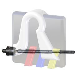 Осевой шарнир, рулевая тяга RTS 92-02343