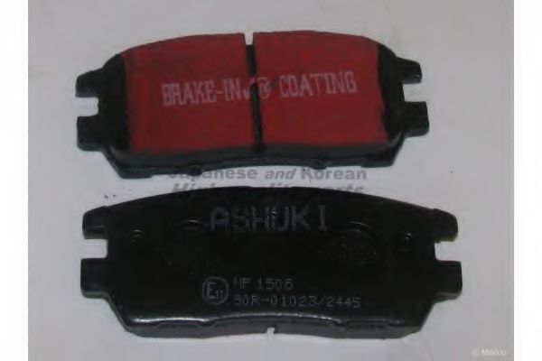Комплект тормозных колодок, дисковый тормоз ASHUKI C016-05A