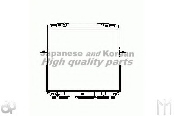 Радиатор, охлаждение двигателя ASHUKI I250-36