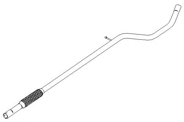 Труба выхлопного газа KLARIUS 160302