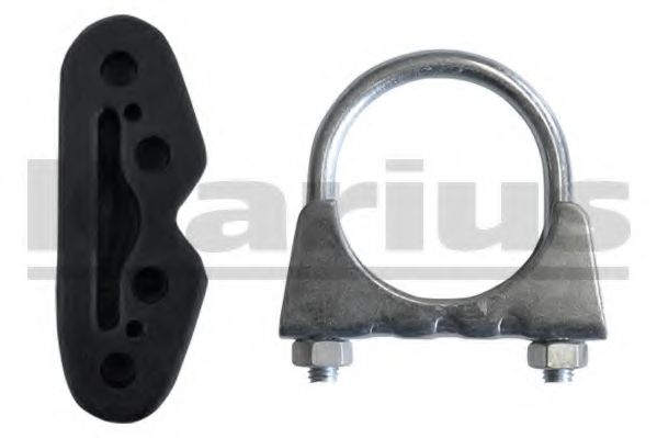 Монтажный комплект, глушитель KLARIUS 402720