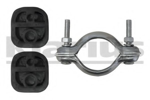 Монтажный комплект, глушитель KLARIUS 402730