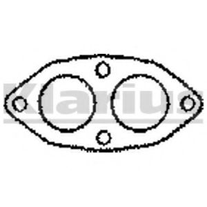 Прокладка, труба выхлопного газа KLARIUS 410193