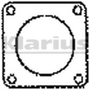 Прокладка, труба выхлопного газа retec 535605