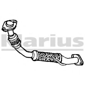 Труба выхлопного газа KLARIUS TY440P