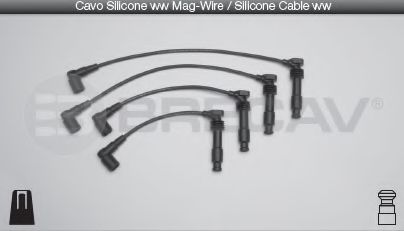 Комплект проводов зажигания BRECAV 09.532