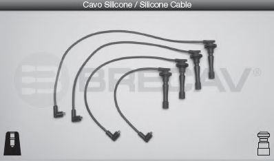 Комплект проводов зажигания BRECAV 31.507