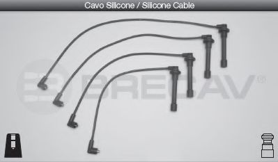 Комплект проводов зажигания BRECAV 31509