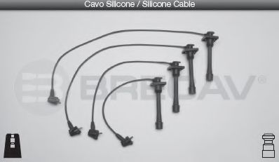 Комплект проводов зажигания BRECAV 33505