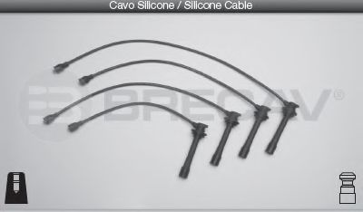 Комплект проводов зажигания BRECAV 33519