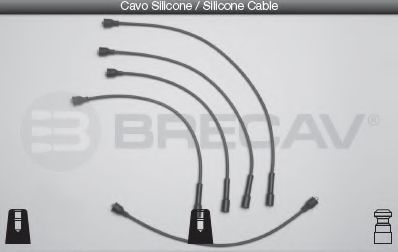 Комплект проводов зажигания BRECAV 34501