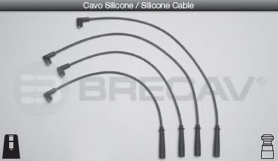 Комплект проводов зажигания BRECAV 35506