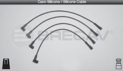 Комплект проводов зажигания BRECAV 46502