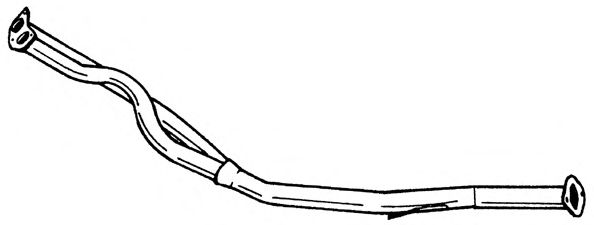 Труба выхлопного газа WALKER 08792