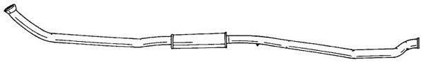 Труба выхлопного газа SIGAM 45176