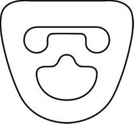 Кронштейн, система выпуска ОГ SIGAM 060012