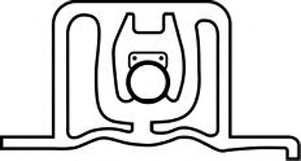 Кронштейн, система выпуска ОГ SIGAM 038017