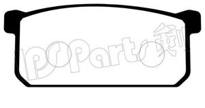 Комплект тормозных колодок, дисковый тормоз IPS Parts IBD-1894